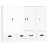 Highboards 3 Pcs Engineered Wood
