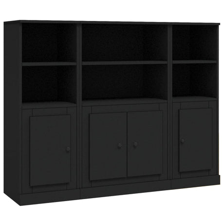 Highboards 3 Pcs Engineered Wood