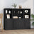 Highboards 3 Pcs Engineered Wood