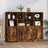 Highboards 3 Pcs Engineered Wood