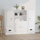 Highboards 3 Pcs Engineered Wood