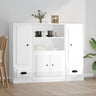 Highboards 3 Pcs Engineered Wood