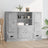 Highboards 3 Pcs Engineered Wood
