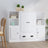 Highboards 3 Pcs Engineered Wood