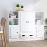 Highboards 3 Pcs Engineered Wood