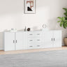 Sideboards 3 Pcs Engineered Wood