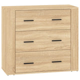 Sideboards 3 Pcs Engineered Wood
