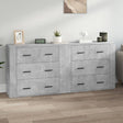 Sideboards 2 Pcs Engineered Wood