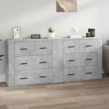 Sideboards 2 Pcs Engineered Wood