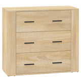 Sideboards 3 Pcs Engineered Wood