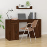 Desk With Cabinet Engineered Wood