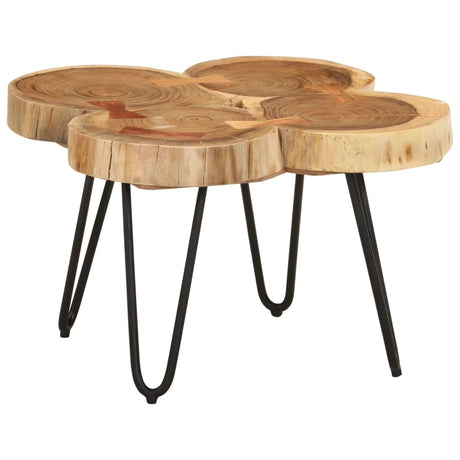 Coffee Table 36 Cm 6 Trunks Solid Wood Acacia