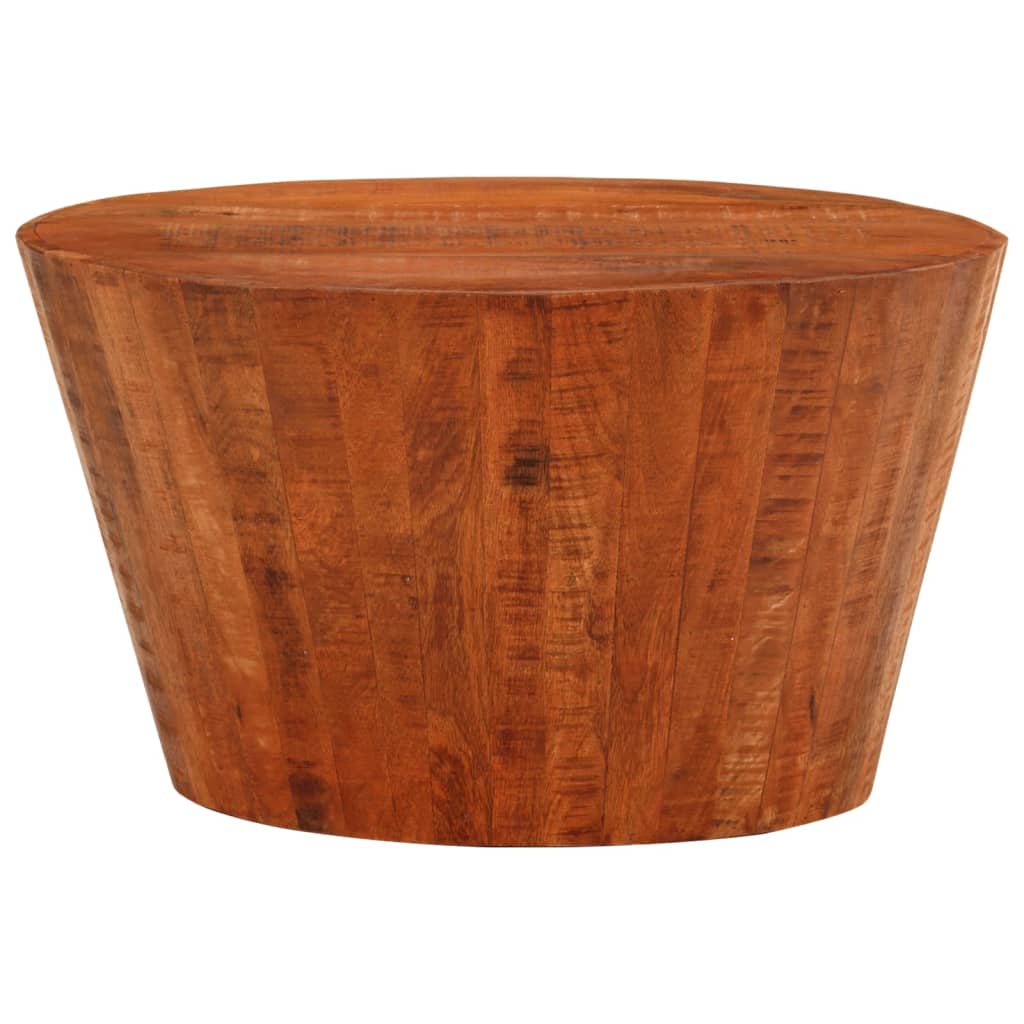 Coffee Table Solid Rough Wood Mango