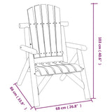 3 Piece Garden Lounge Set Solid Wood Spruce