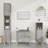 3 Piece Bathroom Cabinet Set Engineered Wood