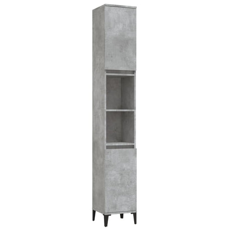 3 Piece Bathroom Cabinet Set Engineered Wood