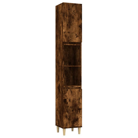 3 Piece Bathroom Furniture Set Engineered Wood