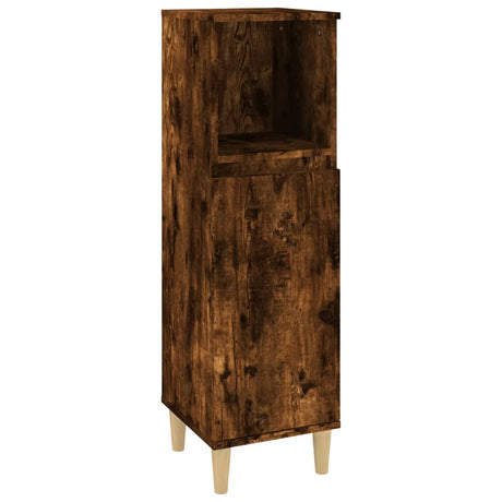 3 Piece Bathroom Furniture Set Engineered Wood