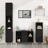3 Piece Bathroom Furniture Set Engineered Wood