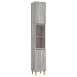 3 Piece Bathroom Furniture Set Engineered Wood
