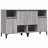 Sideboards 2 Pcs 60X35X70 Cm Engineered Wood