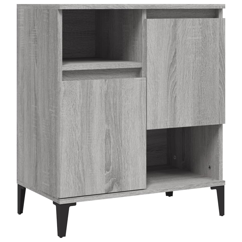 Sideboards 2 Pcs 60X35X70 Cm Engineered Wood