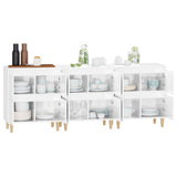 Sideboards 3 Pcs 60X35X70 Cm Engineered Wood