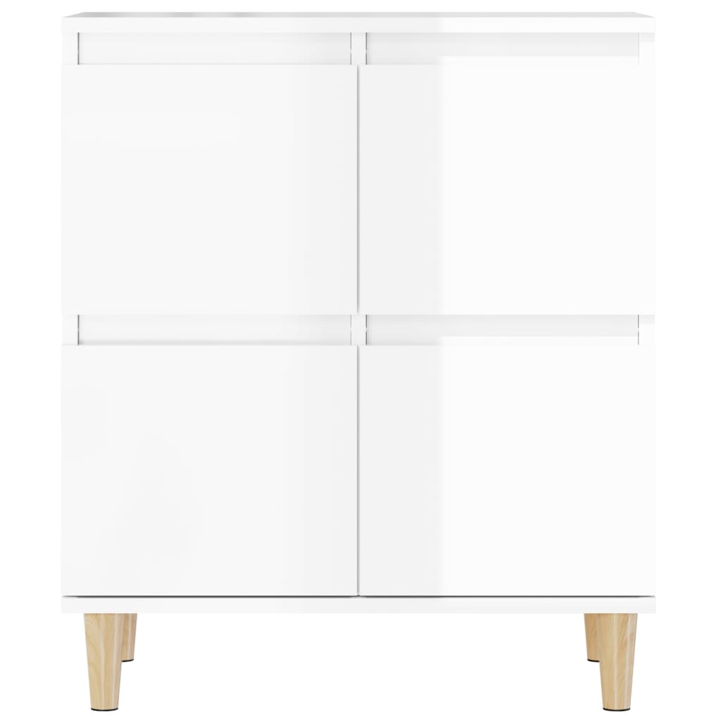 Sideboards 3 Pcs 60X35X70 Cm Engineered Wood