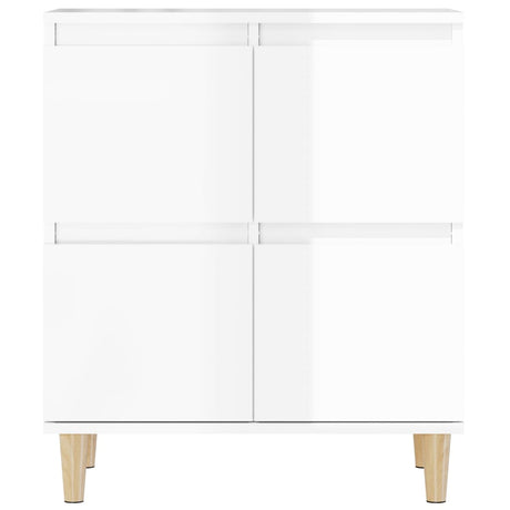 Sideboards 3 Pcs 60X35X70 Cm Engineered Wood