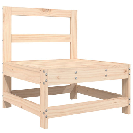 5 Piece Garden Lounge Set Solid Wood Pine