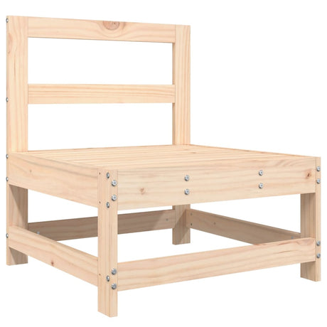 5 Piece Garden Lounge Set Solid Wood Pine