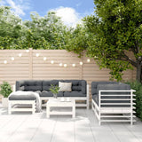 7 Piece Garden Lounge Set Solid Wood Pine
