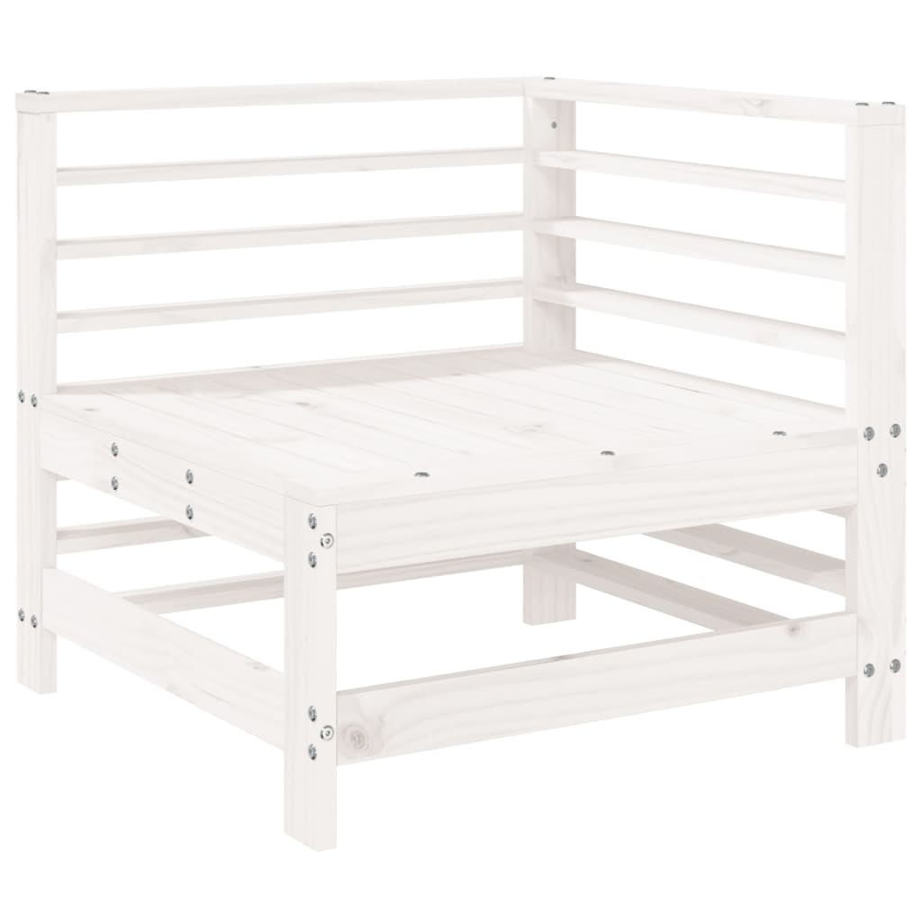6 Piece Garden Lounge Set Solid Wood Pine
