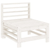 6 Piece Garden Lounge Set Solid Wood Pine