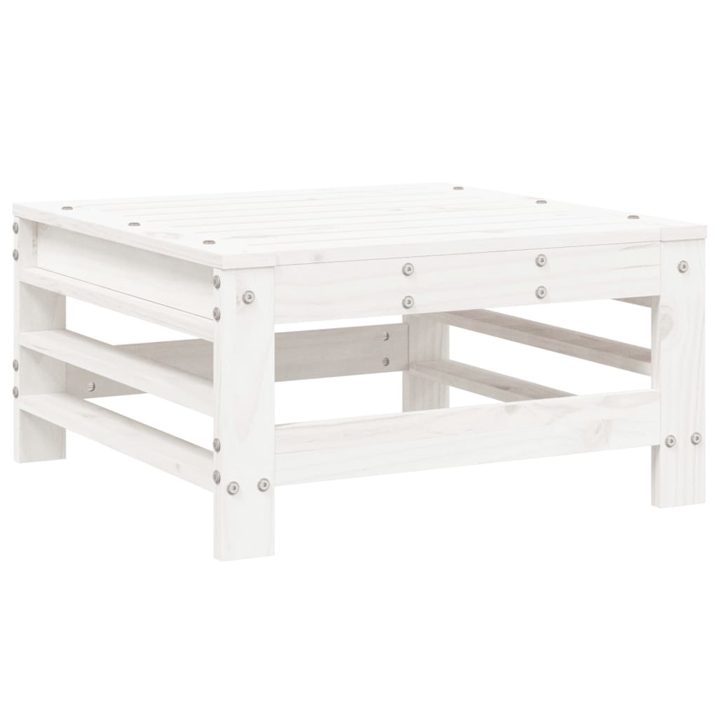 6 Piece Garden Lounge Set Solid Wood Pine
