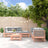 6 Piece Garden Lounge Set Solid Wood Pine