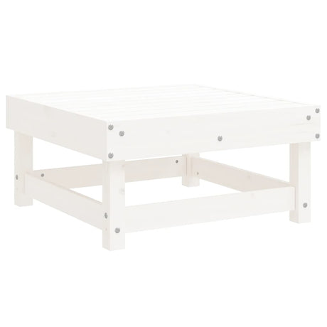 7 Piece Garden Lounge Set Solid Wood Pine