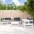 7 Piece Garden Lounge Set Impregnated Wood Pine