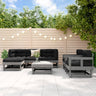 7 Piece Garden Lounge Set Impregnated Wood Pine