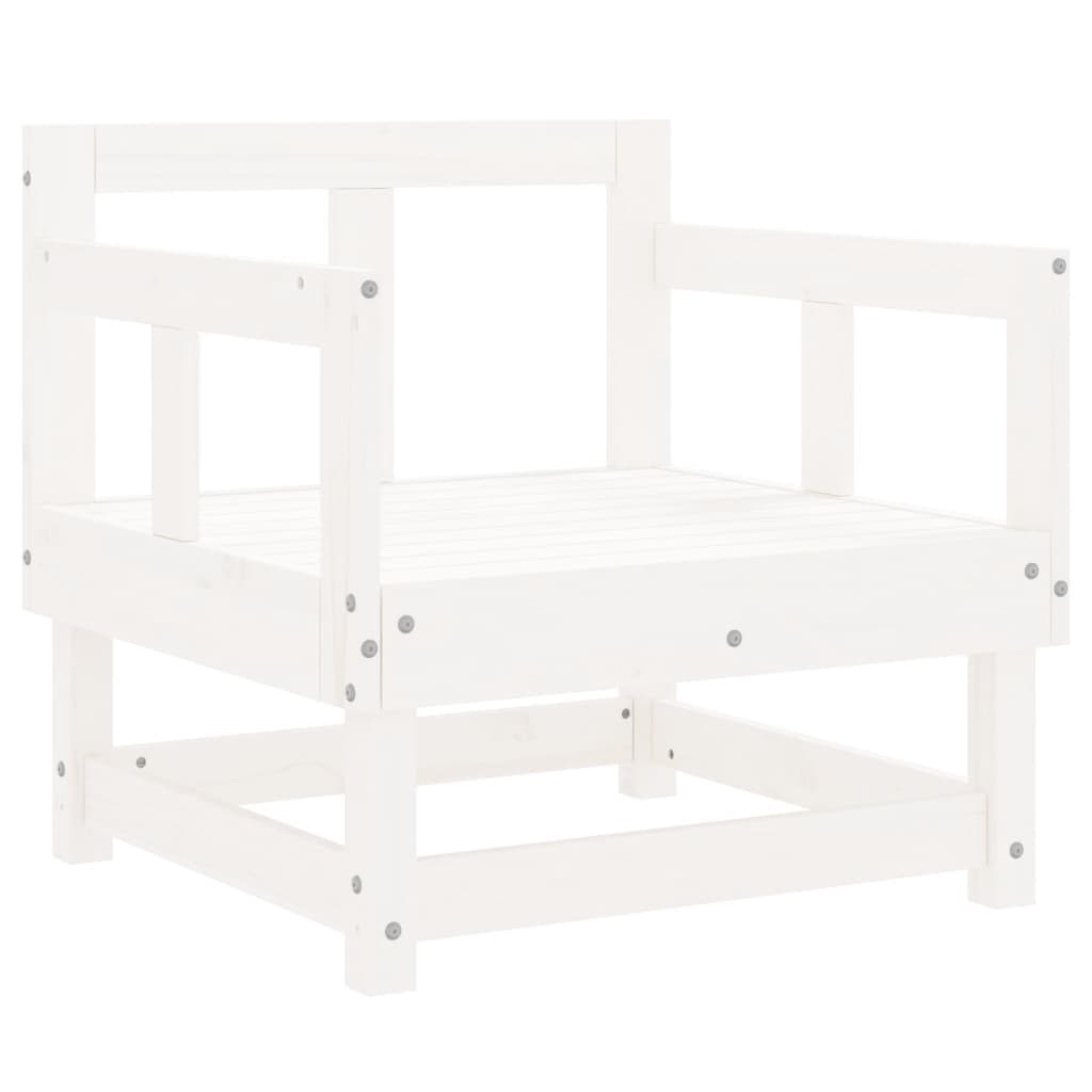 8 Piece Garden Lounge Set Solid Wood Pine