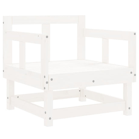 8 Piece Garden Lounge Set Solid Wood Pine