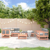 8 Piece Garden Lounge Set Solid Wood Pine