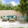 7 Piece Garden Lounge Set Impregnated Wood Pine