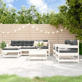 7 Piece Garden Lounge Set Impregnated Wood Pine