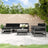 7 Piece Garden Lounge Set Impregnated Wood Pine