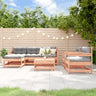 7 Piece Garden Lounge Set Impregnated Wood Pine