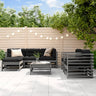 7 Piece Garden Lounge Set Impregnated Wood Pine