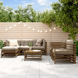 7 Piece Garden Lounge Set Impregnated Wood Pine