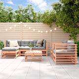 7 Piece Garden Lounge Set Impregnated Wood Pine