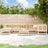 8 Piece Garden Lounge Set Impregnated Wood Pine